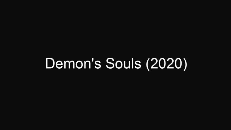 Demon’s Souls (2020)