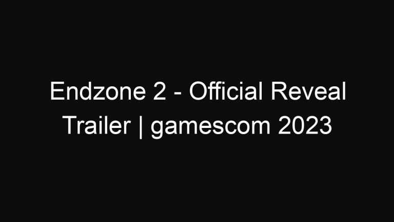 Endzone 2 – Official Reveal Trailer | gamescom 2023