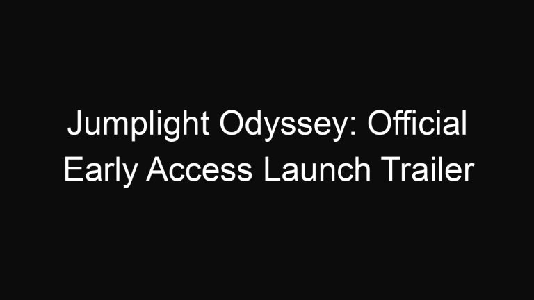Jumplight Odyssey: Official Early Access Launch Trailer