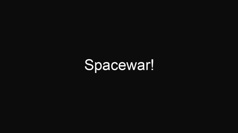 Spacewar!
