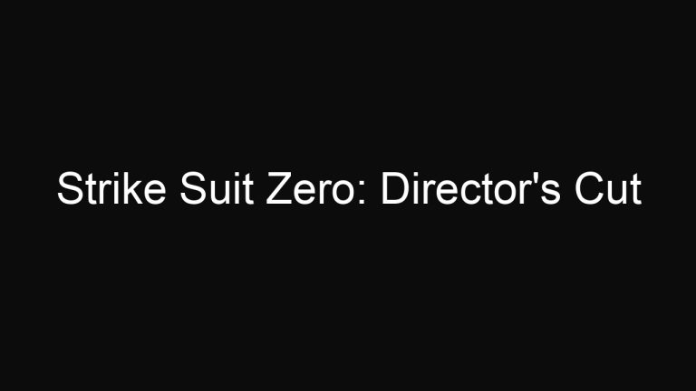 Strike Suit Zero: Director’s Cut